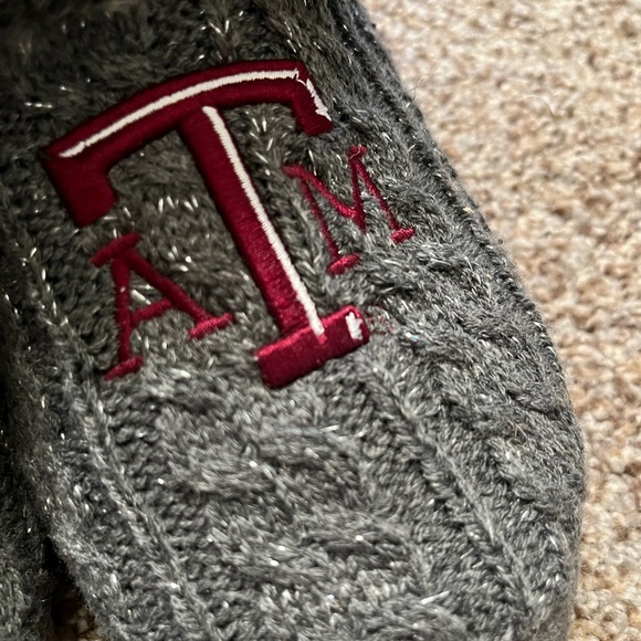 Texas Aggie A&M slippers booties - Picture 3 of 4